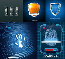 高效設(shè)計網(wǎng)絡(luò)安全軟件界面，千圖網(wǎng)提供免費(fèi)矢量素材模板（編號13587146）